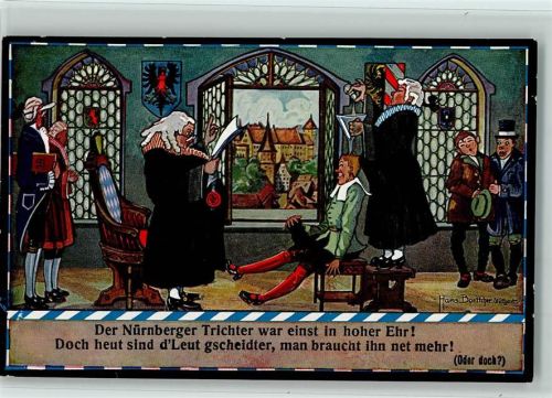 Nr. 503 Schwäbischer Kunstverlag - Nürnberger Trichter - gute Erhaltung