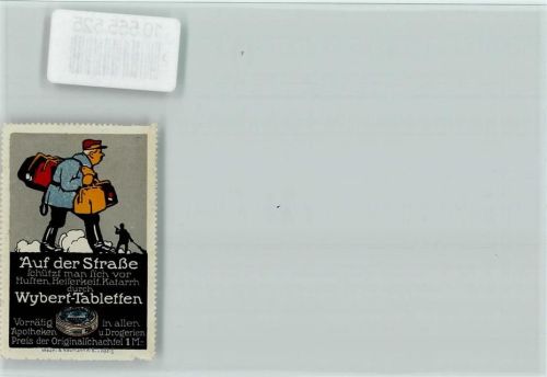 Wybert Tabletten - Auf der Straße - Litho