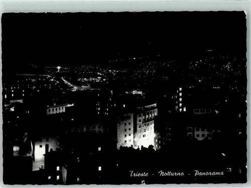 Trieste / Triest / Trst bei Nacht Notturno