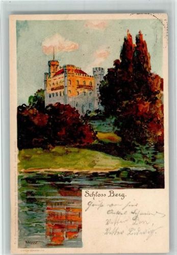 Berg 1898 Schloss Berg sign.