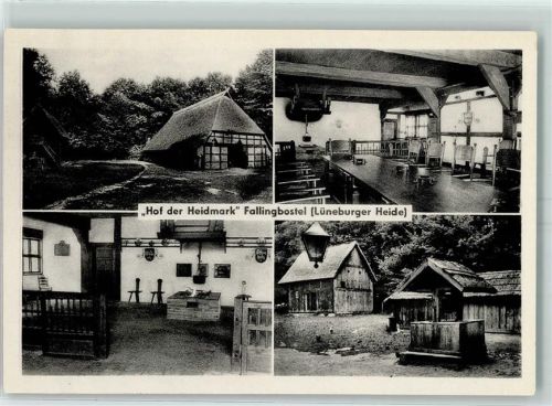 Fallingbostel Hof der Heidmark Reetscheune Innenansicht Ziehbrunnen