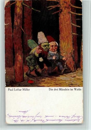 1915 sign Paul Lothar Müller - Eulen Verlag M. 52 Nr. 1318