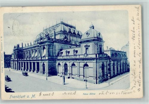 Frankfurt Neue Börse 1901 AK