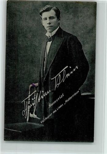Humorist Christian Klein , gute Erhaltung