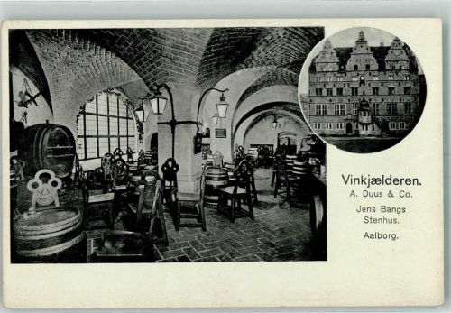 Aalborg Vinkjalderen A. Duus u. Co Jens Bangs