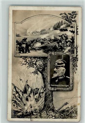 1914 Generaloberst von Heeringen Gefechte WK I Verlag EAS 1613