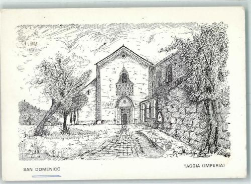 San Domenico Taggia Imperia sign.