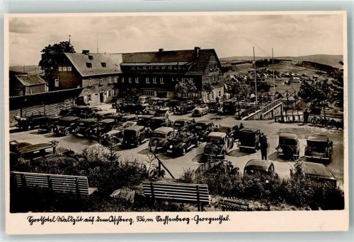 Sachsenberg-Georgenthal Hotel Waldgut Parkplatz