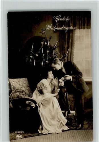 1919 Geschmückter Tannenbaum - Amag Serie 61909-2 AK