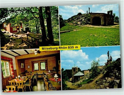 Milseburg Berhütte Milseburg Innenansicht Ruine