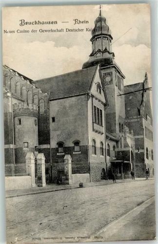 Bruckhausen 1908 Neues Casino der Gewerkschaft Deutscher Kaiser