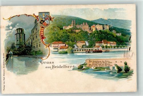 Heidelberg Schloss Frösche