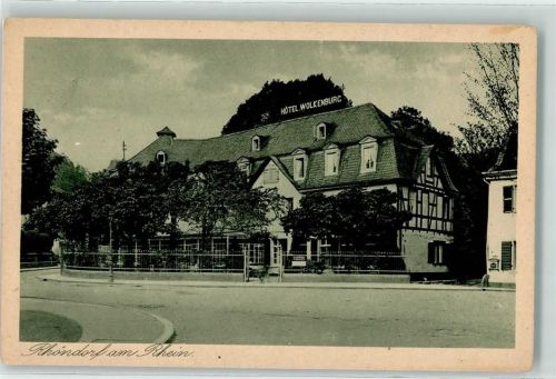 Rhöndorf Hotel Wolkenburg Briefkasten