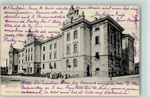 95444 W8580 Bayreuth Gebrauchsspuren Luitpoldschule