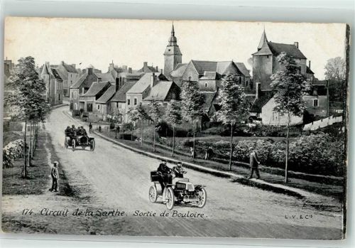 Bouloire 1906 Nr. 174 Autorennen Circuit de la Sarthe