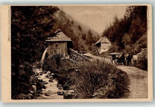 Beruf Sägemühle Tiergespann Schwarzwald Idylle Nr. 30