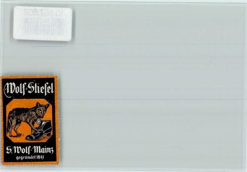Mainz Wolf-Stiefel Wolf Firma S. Wolf