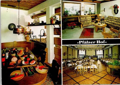 Mechtersheim Gasthaus Pension Pfälzer-Hof Innenaufnahme Brotzeit