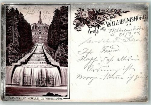 Wilhelmshöhe 1904 Vorläufer Cascaden Herkules