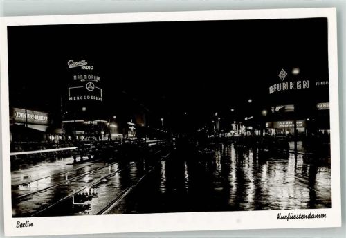 Charlottenburg Kurfürstendamm Nacht