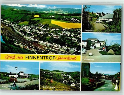 Finnentrop Hallenbad Festhalle Hauptschule