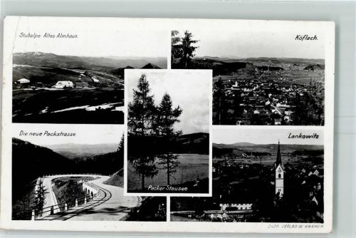 Köflach 1942 Kirche Packstrasse