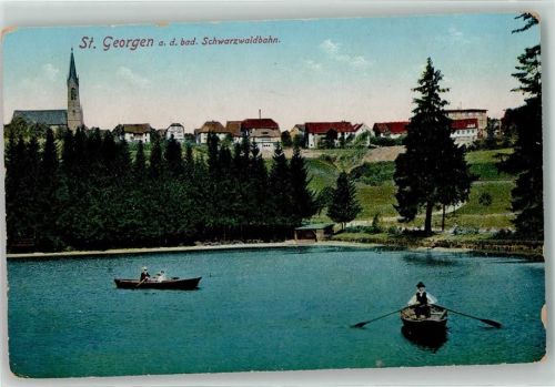 St. Georgen Teich Ruderboote