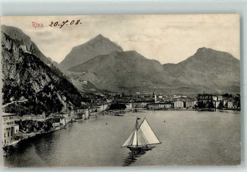 Riva del Garda 1908 Segelboot