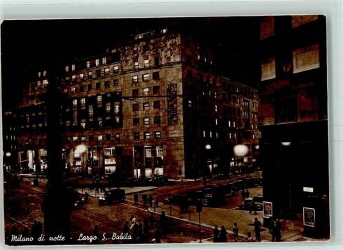 Milano Largo S. Bablia Nacht