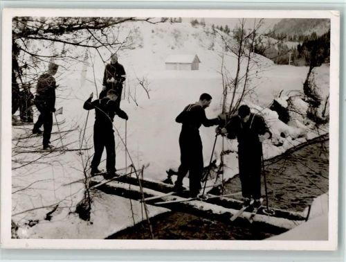 Ski Wettbewerb / Übung