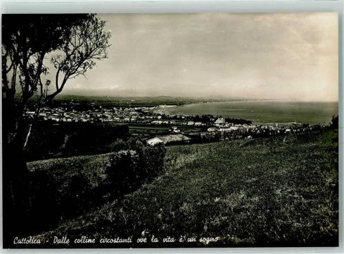Cattolica Dalle colline circostanti ove la vita e un sogno