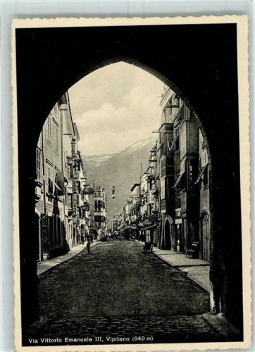 Vipiteno Via Vittorio Emanuele III
