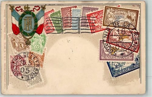 Ottmar Zieher Briefmarkencollage Wappen