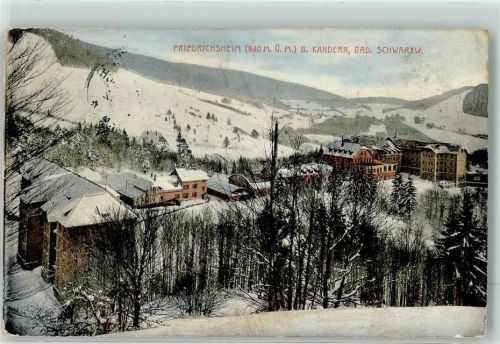 Friedrichsheim 1910 Heilstätte im Kandertal