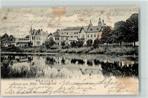Hranice nad Morave 1904 Villen an der Betschwa