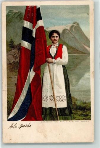 Bergen 1909 Tracht