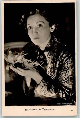 Wien Film-Schauspielerin Elisabeth Bergner Ort lt. Recherche