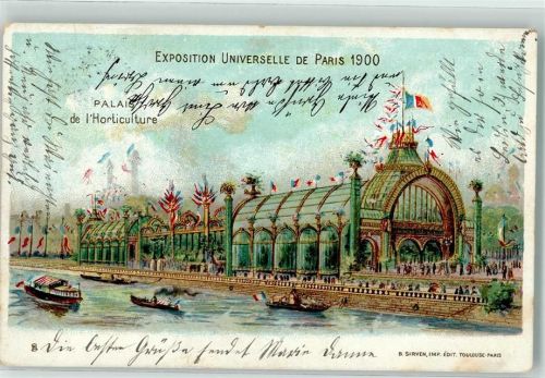 Paris Exposition Universelle 1900 Palais de l'Horticulture