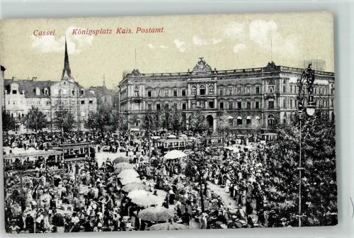 Kassel Königsplatz Kais. Postamt