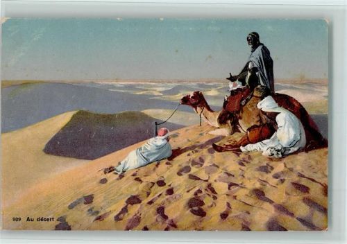Lehnert & Landrock Nr. 909 au desert AK