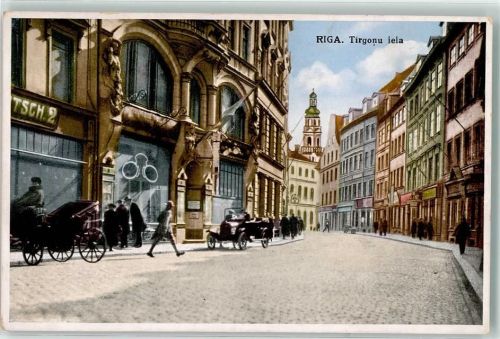 Riga Tirgonu iela Oldtimer