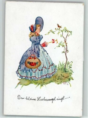 Der kleine Liebesvogel singt - signiert