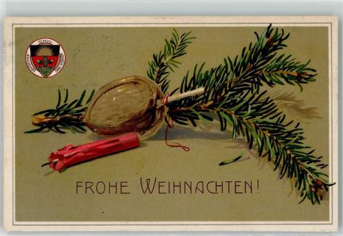 1909 Weihnachten Karte Nr 73