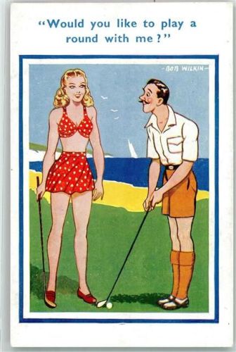 sign. Bob Wilkin Comic Erotik AK