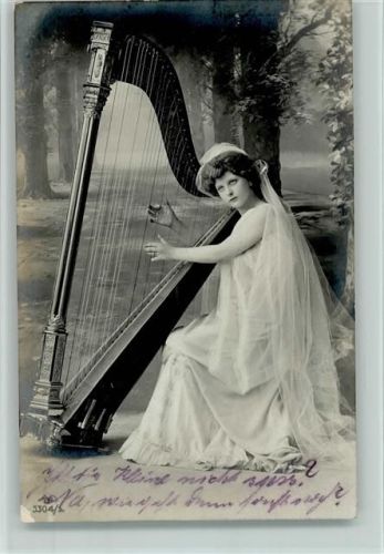 Fotoverlag AL Serie 3304-5 - Frauenschönheit im Schleiergewand AK