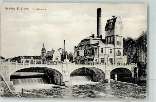Hradec Kralove 1917 Elektrarna