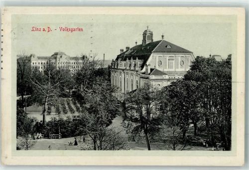 Linz 1911 Volksgarten