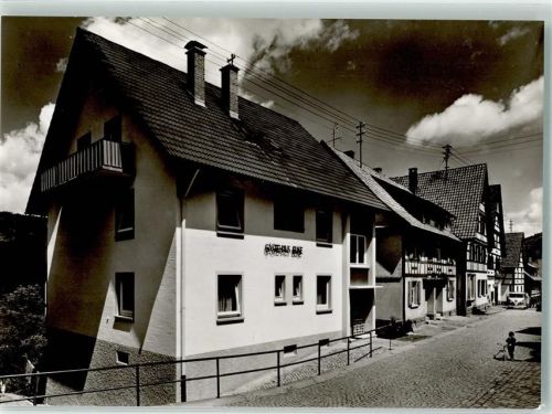 76596 W7564 Bermersbach , Murgtal - Gasthaus Pension Sternen Foto Metz
