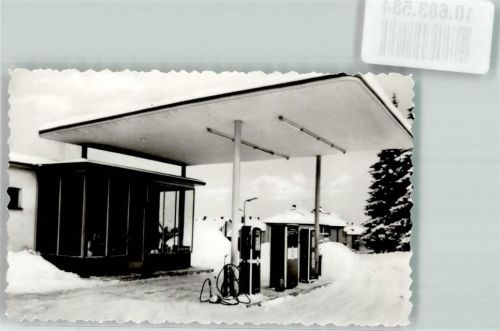 Villingen Tankstelle Ort handschriftlich Winter