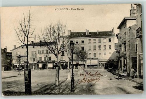 Bourgoin-Jallieu 1905 Place Carnot